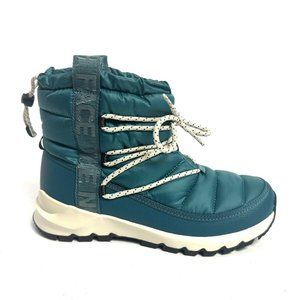 The North Face Womens Thermoball Lace Up Boot Spruce Size 8 M